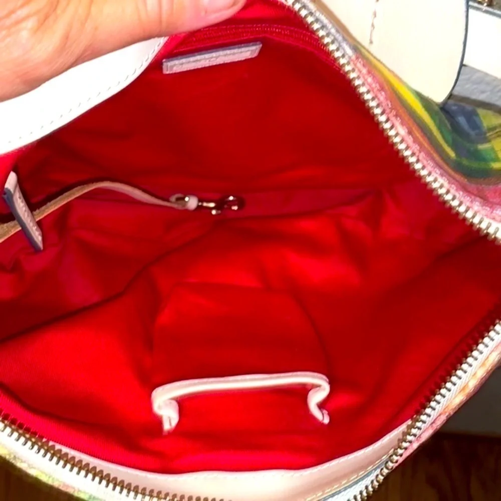 Dooney & Bourke plaid picnic ants shoulder bag - Picture 9 of 12